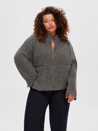 ULLBLANDNING KOFTA, Medium Grey Melange, highres