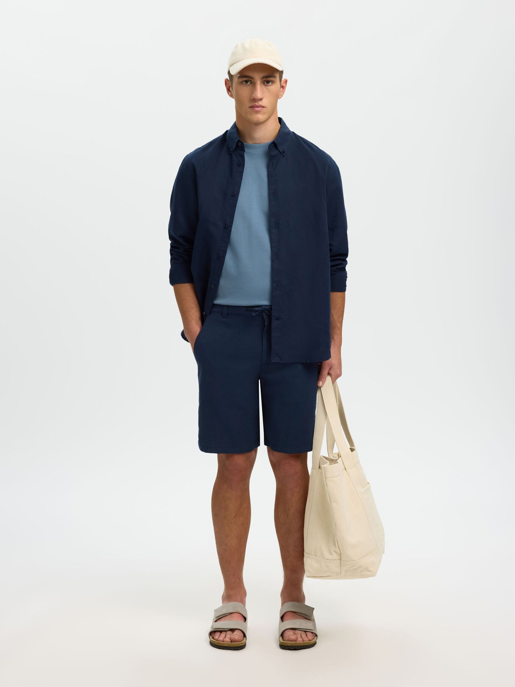 COMFORT FIT SHORTS, Dark Sapphire, highres