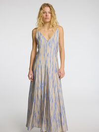 VISKOSEMIX TRÄGER MAXIKLEID, Birch, highres