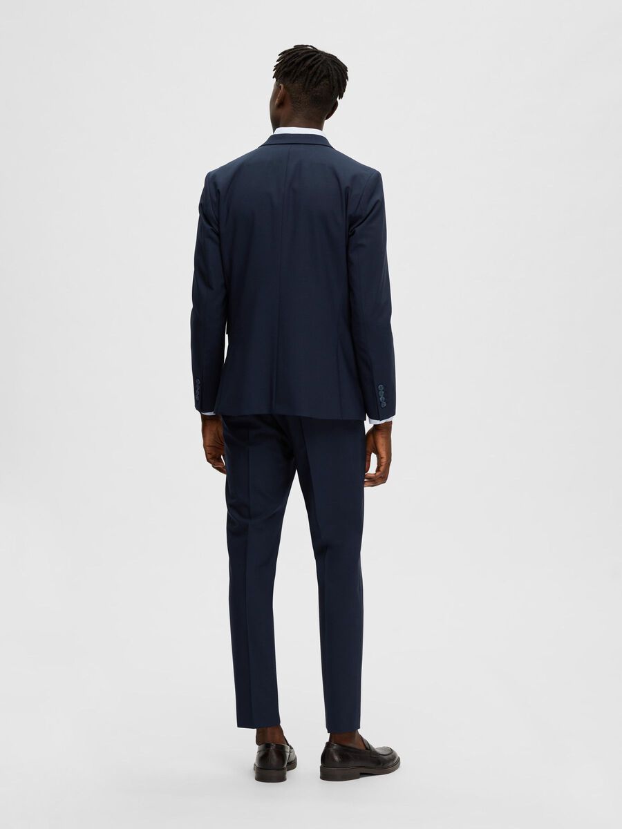 Selected SLIM FIT WOLMIX BLAZER, Navy Blazer, highres - 16085257_NavyBlazer_004.jpg