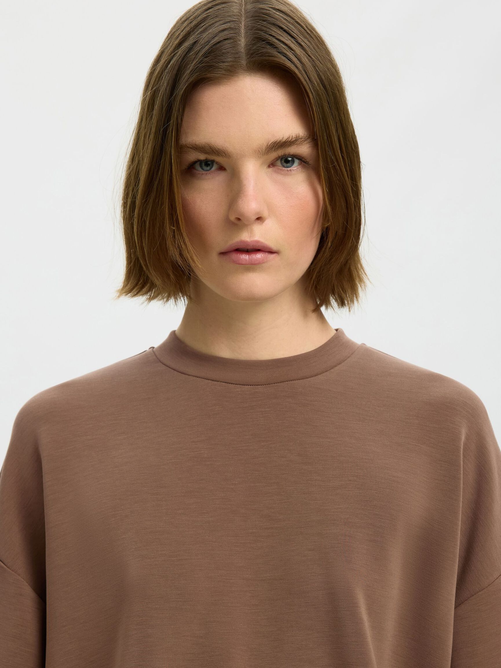 OVERSIZED T-SHIRT, Chocolate Chip, highres