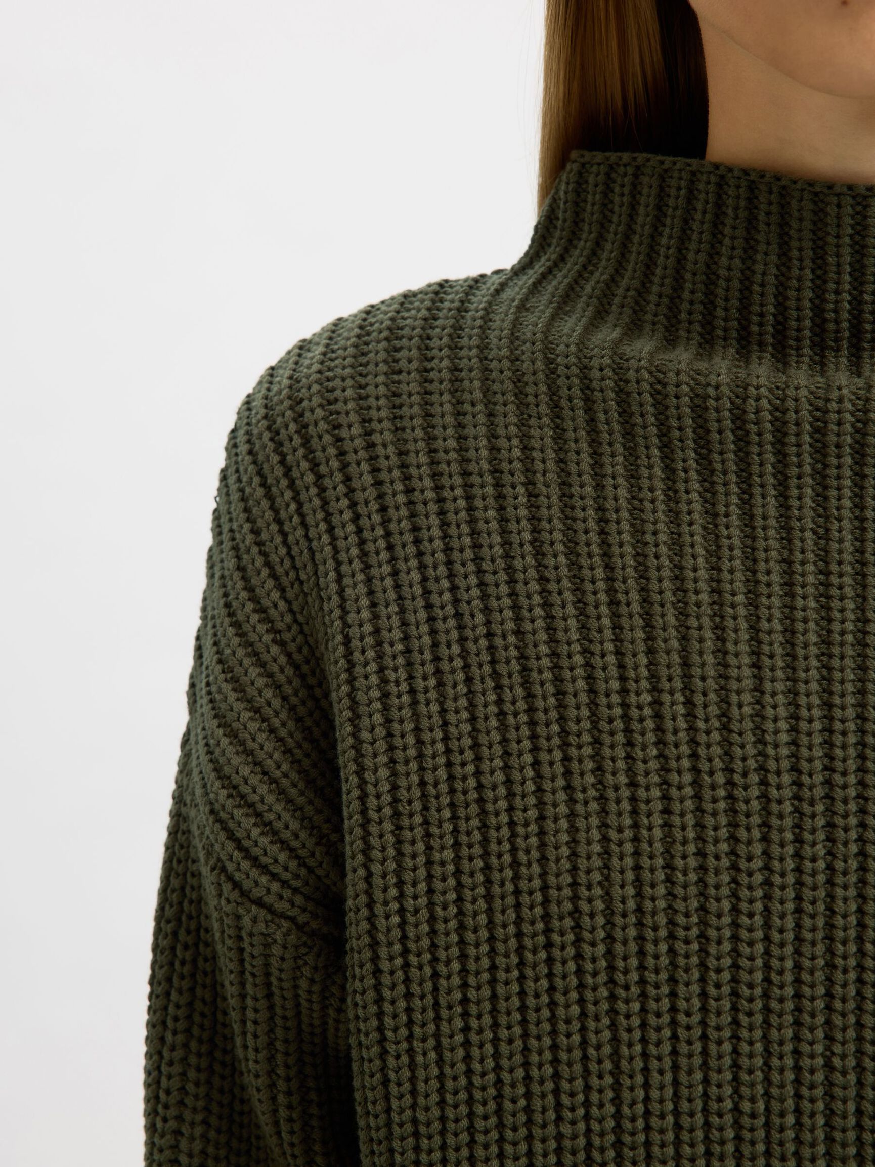 OVERSIZED JUMPER, Deep Depths, highres