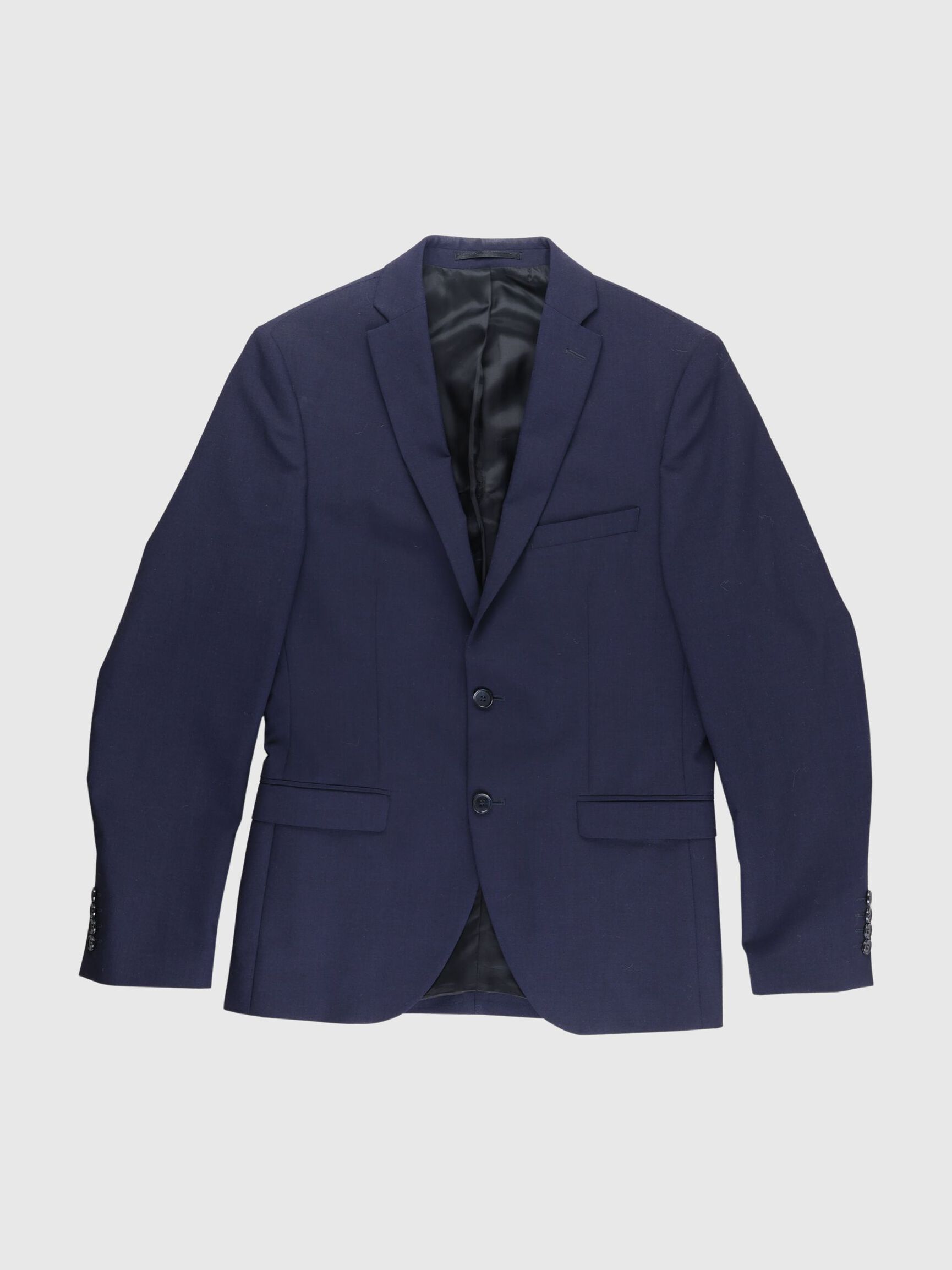 SLIM FIT BLAZER, Dark Navy, highres