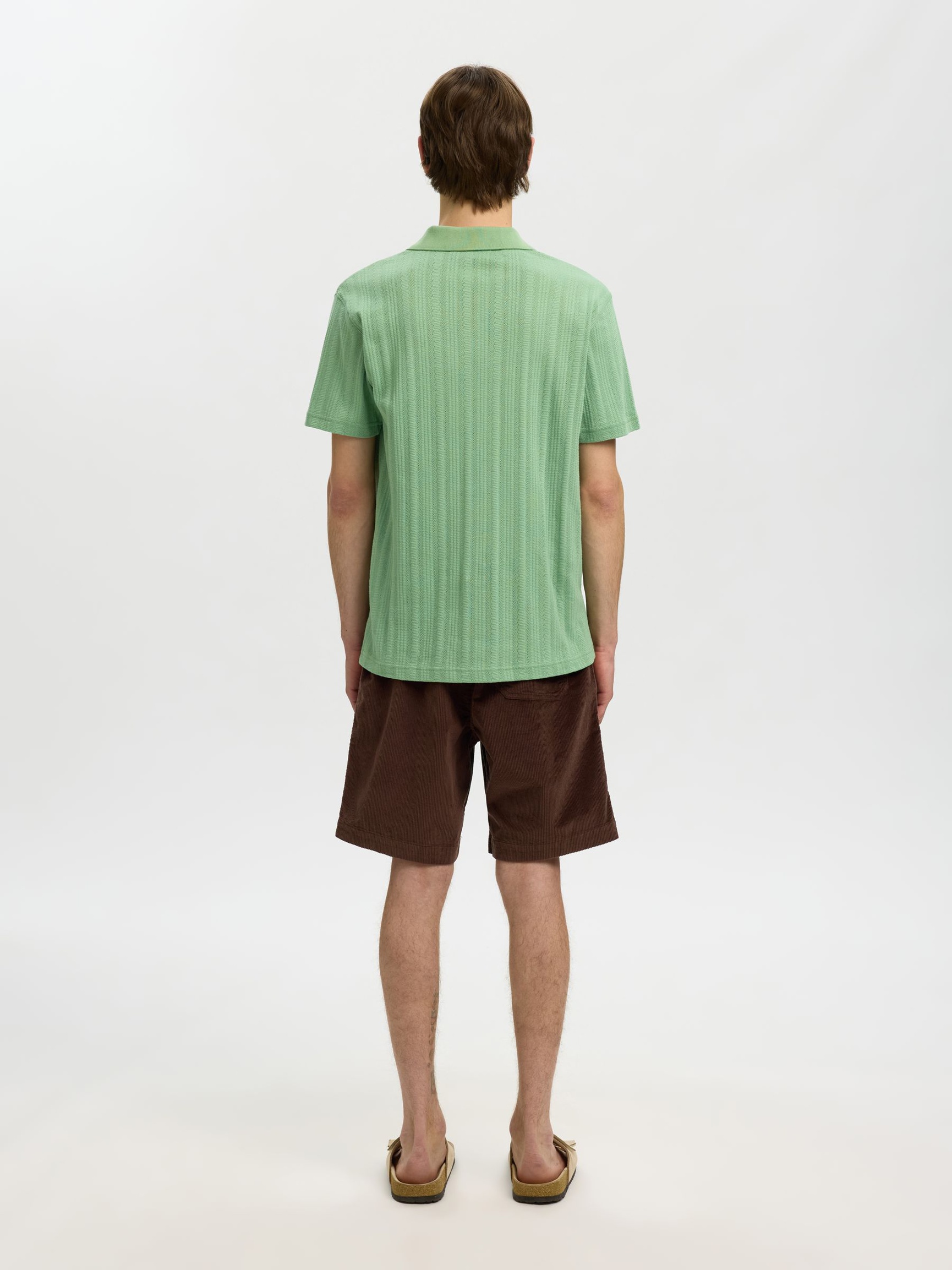 REGULAR FIT POLOSHIRT, Aspen Green, highres