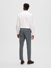 MERINO-ULD BUKSER, Grey, highres