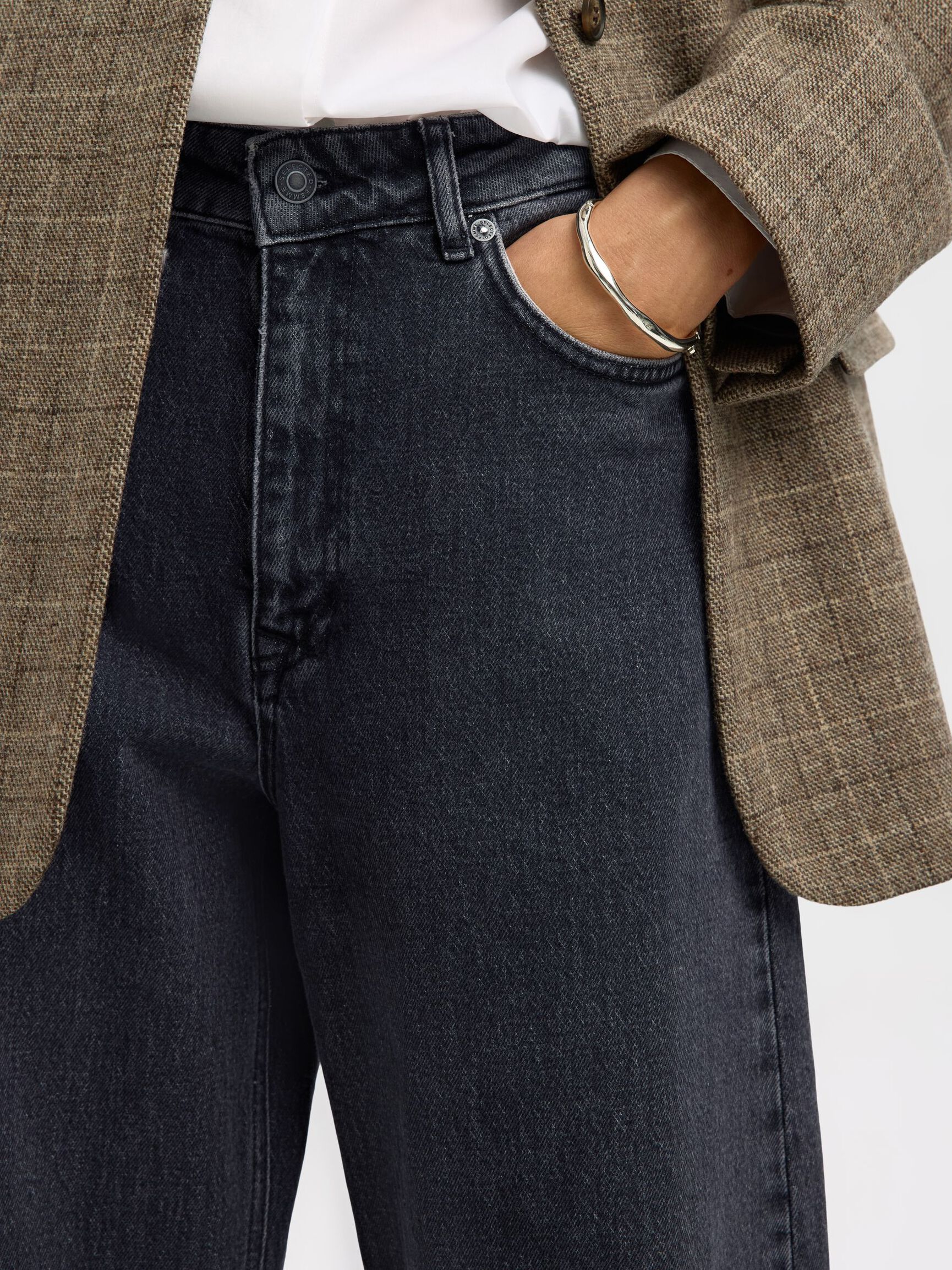 MID-WAIST BARREL FIT JEANS, Medium Grey Denim, highres