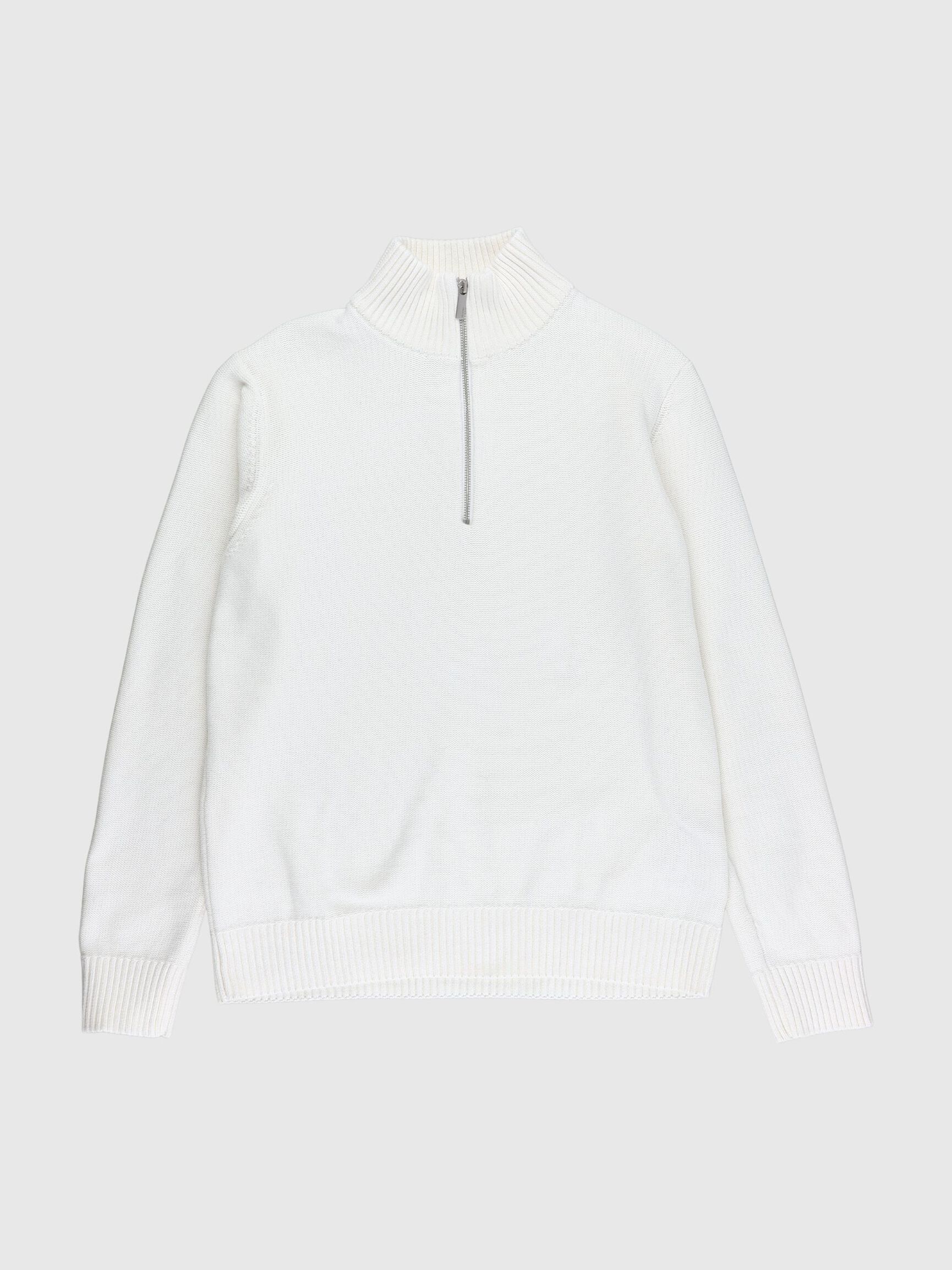 RELAXED FIT  KNITTED PULLOVER, Navy Blazer, highres