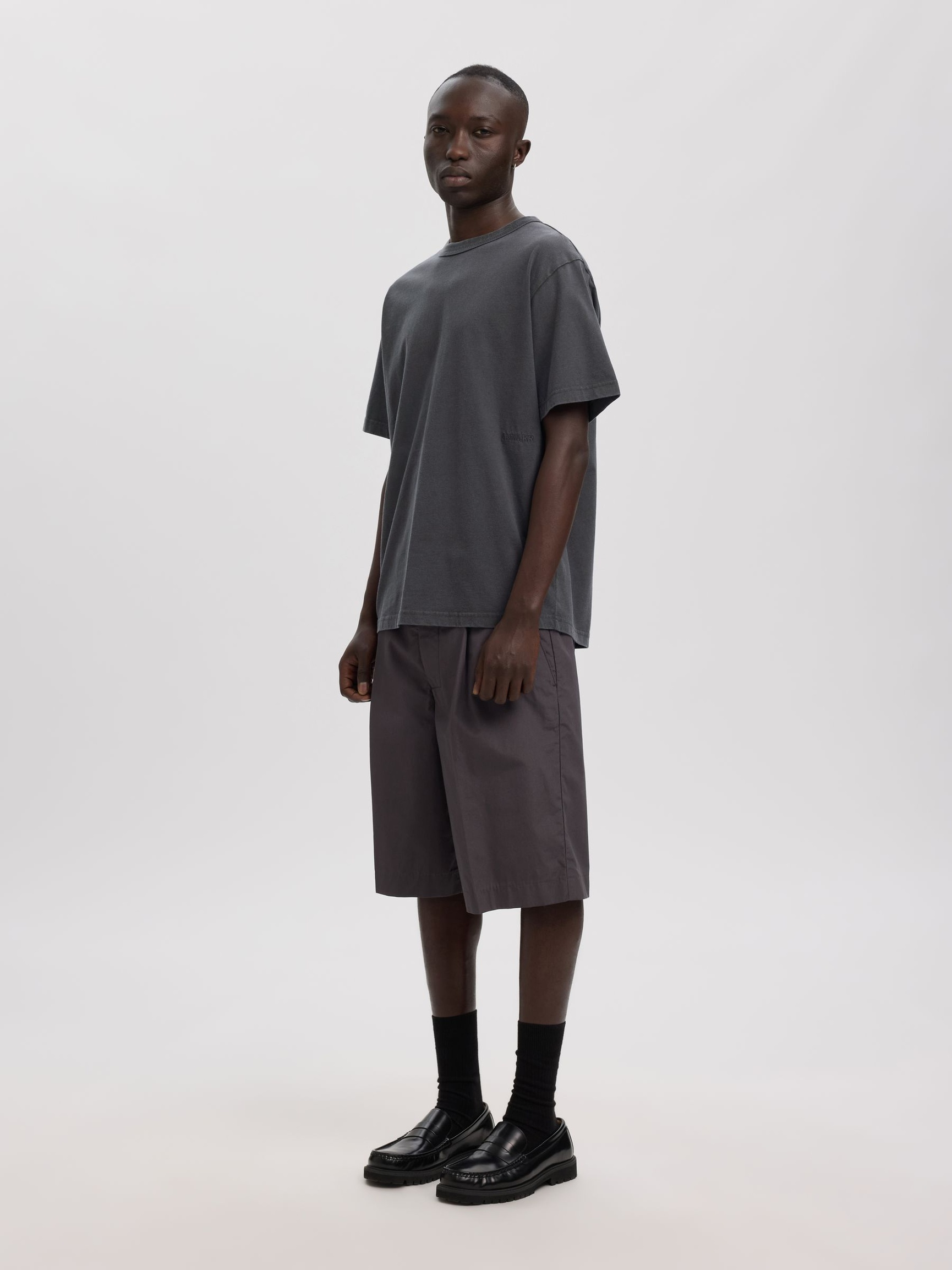 REGULAR FIT T-SHIRT, Forged Iron, highres