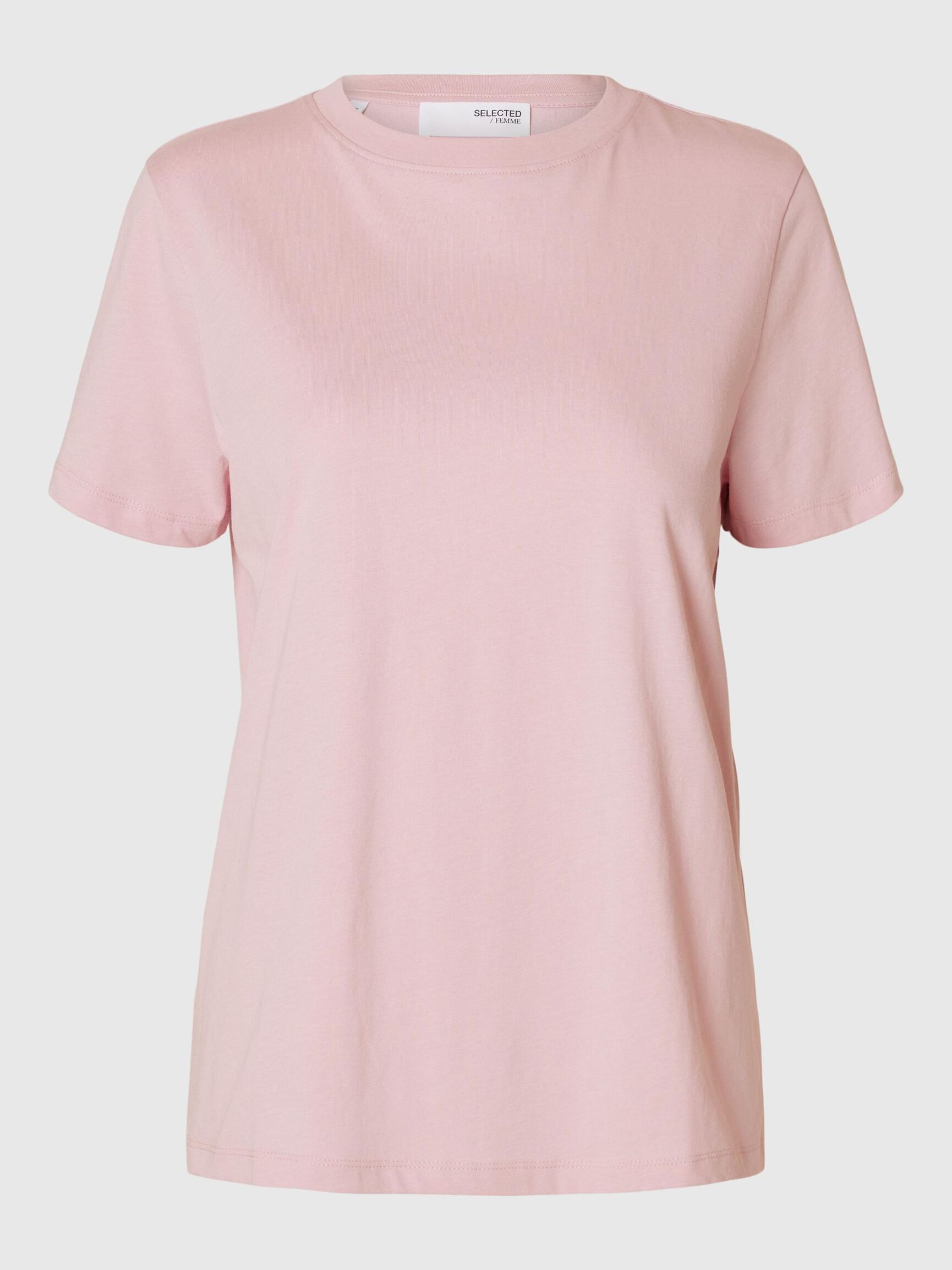 KLASSIEKE T-SHIRT, Bleached Mauve, highres