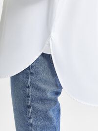 OVERSIZE HEMD, Bright White, highres