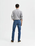 Selected MITTELBLAUE SLIM FIT JEANS, Medium Blue Denim, highres - 16087777_MediumBlueDenim_004.jpg