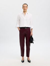 TAPERED LEDERHOSE, Fig, highres
