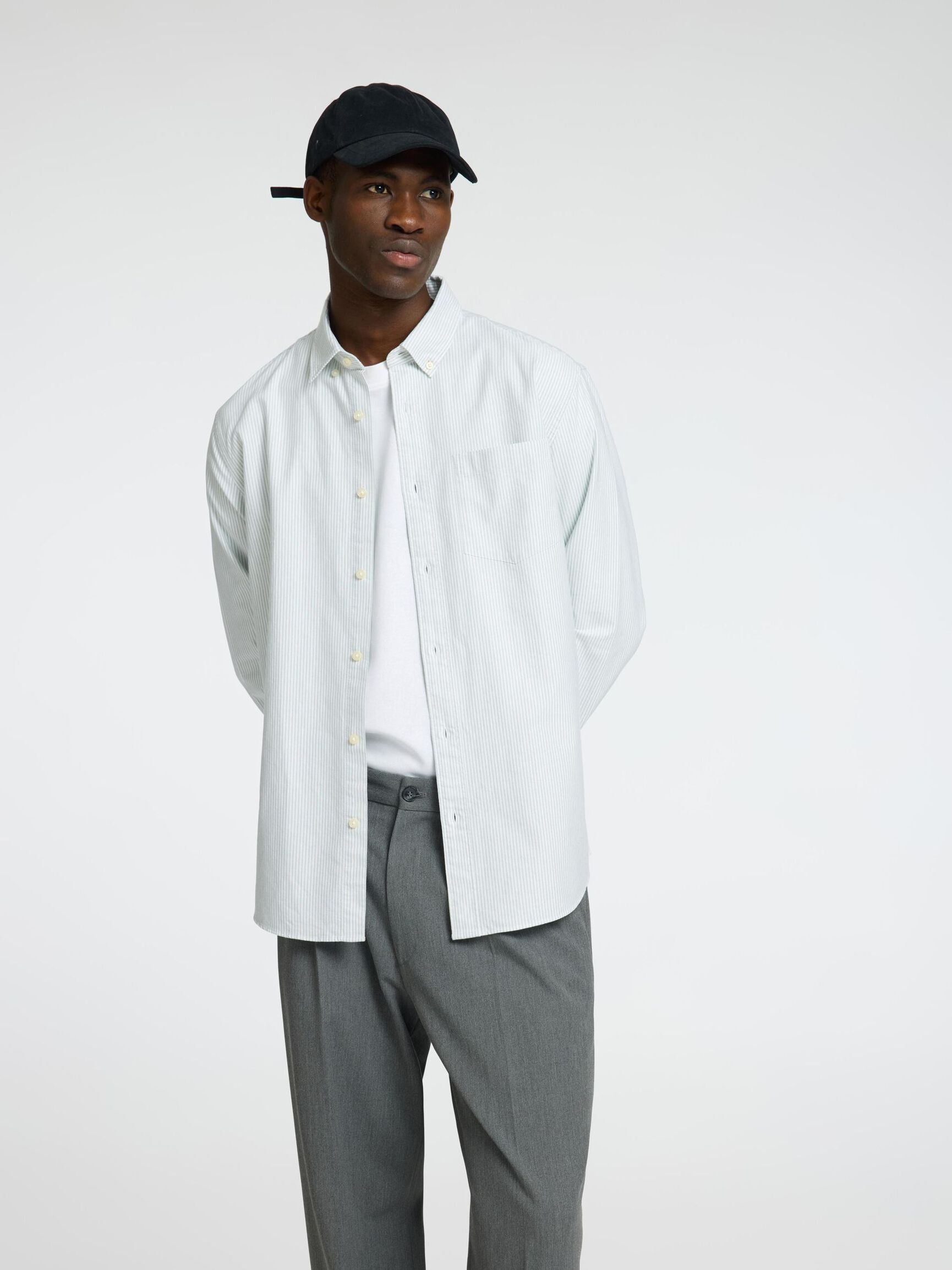 OXFORD SHIRT, Iceberg Green, highres
