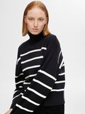 Selected VISCOSE MÉLANGÉE PULL EN MAILLE, Black, highres - 16094353_Black_1117368_008.jpg
