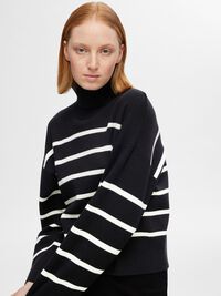 DZIERGANY SWETER, Black, highres