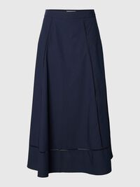 KATOENEN MAXI ROK, Dark Sapphire, highres