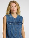 Selected BESKURNA JEANSVÄST, Medium Blue Denim, highres - 16096710_MediumBlueDenim_006.jpg