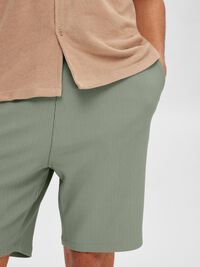 RIBBED SHORTS, Vetiver, highres