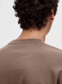 LOOSE FIT T-SHIRT, Morel, highres