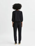 Selected PUFF SLEEVE SWEATSHIRT, Black, highres - 16082379_Black_004.jpg