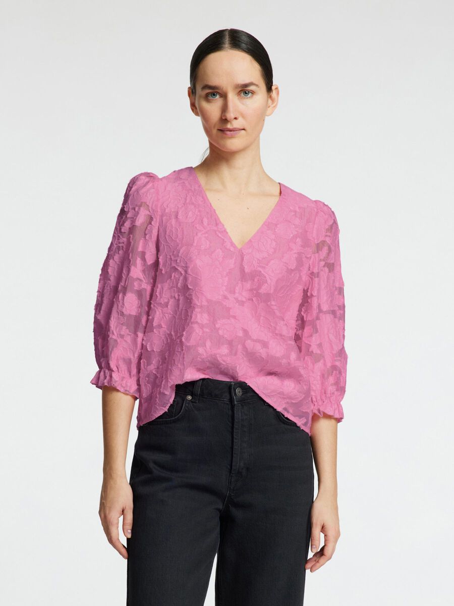 Selected FLORAL-PRINTED BLOUSE, Rosebloom, highres - 16094190_Rosebloom_003.jpg