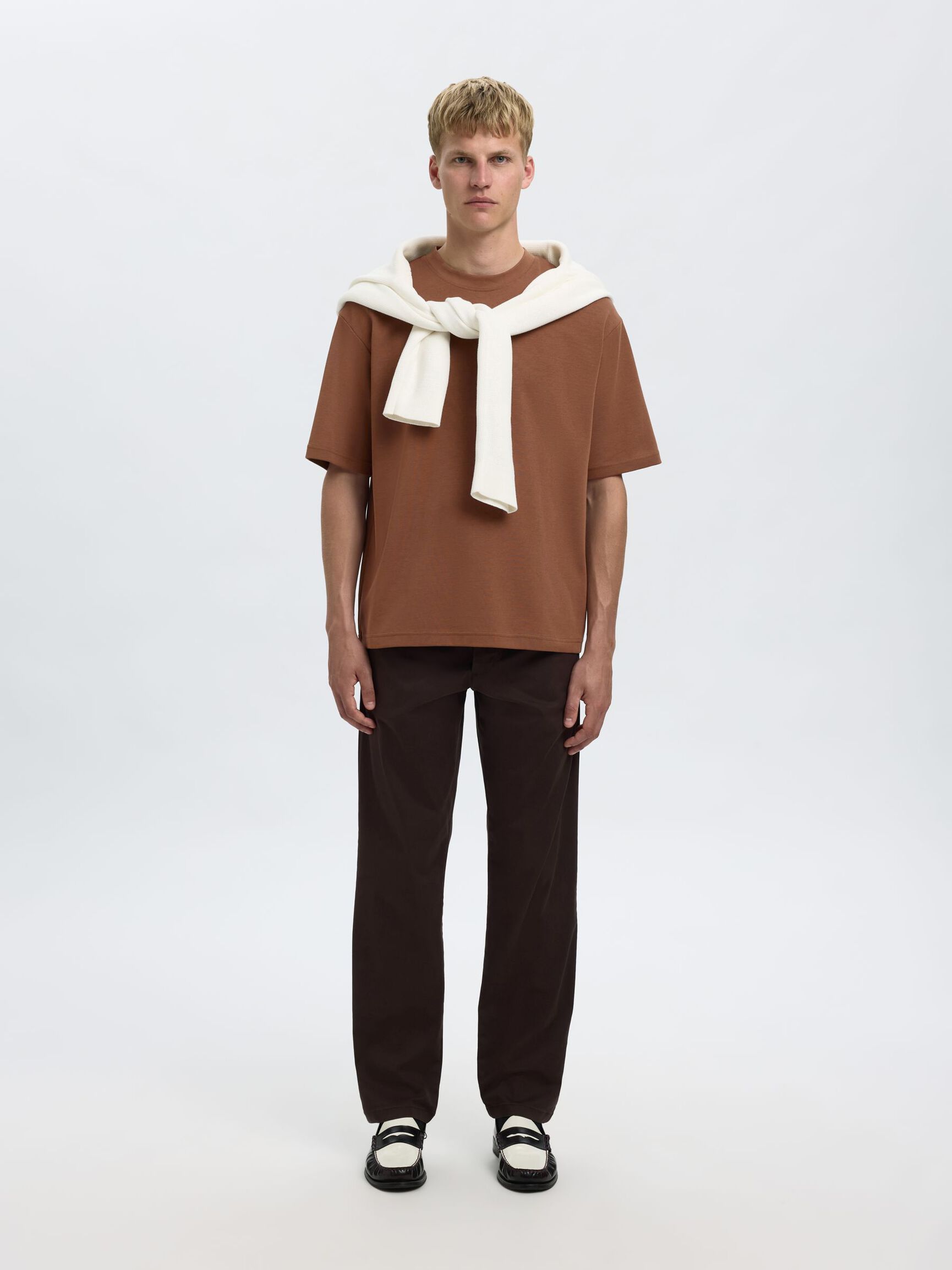 LOOSE FIT T-SHIRT, Soft Silt, highres
