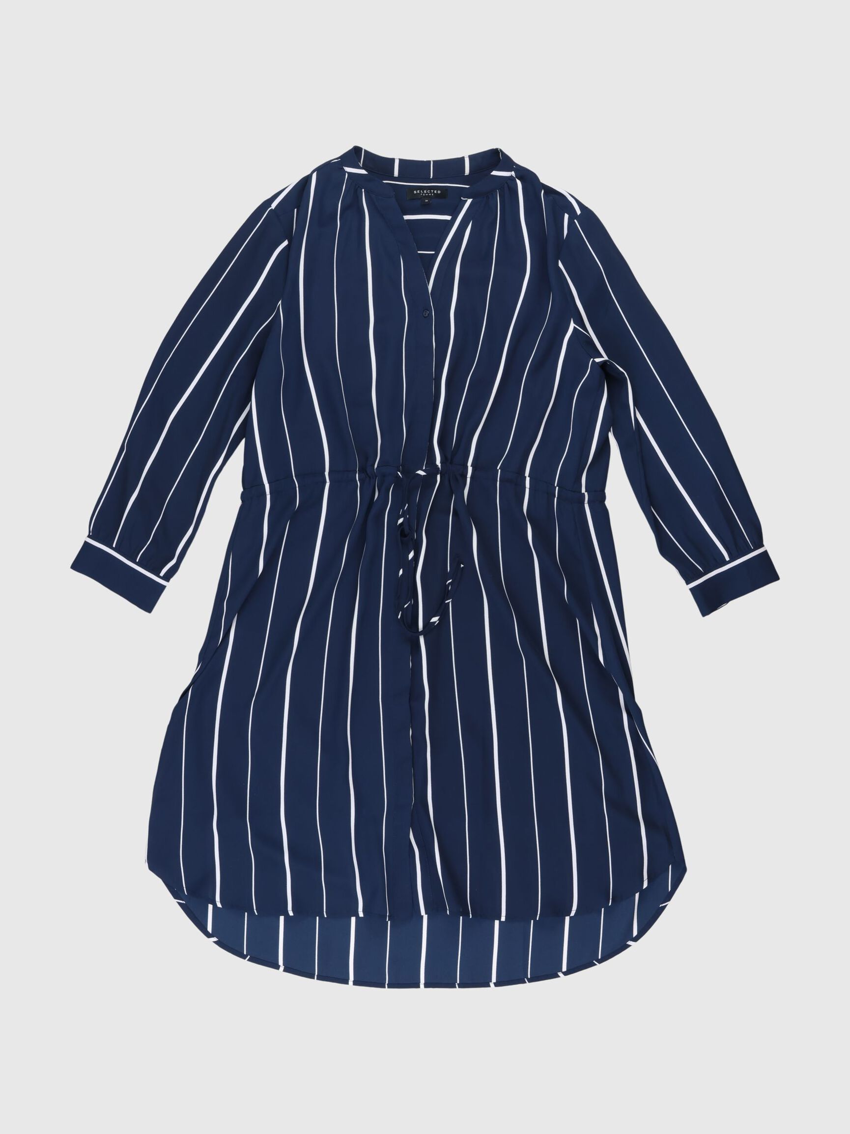 BEDRUKT MINI JURK, Dark Sapphire, highres