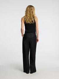 STRICK OBERTEIL, Black, highres