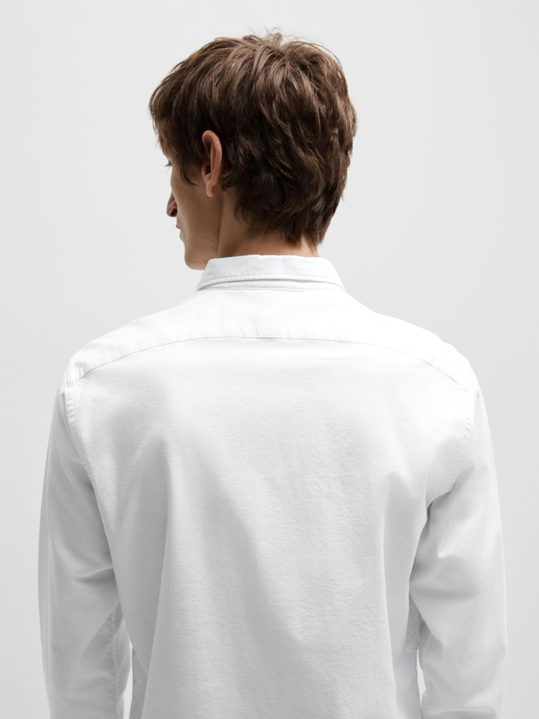 OXFORD SKJORTE, White, highres
