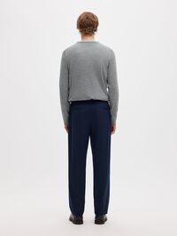 PULLOVER, Medium Grey Melange, highres