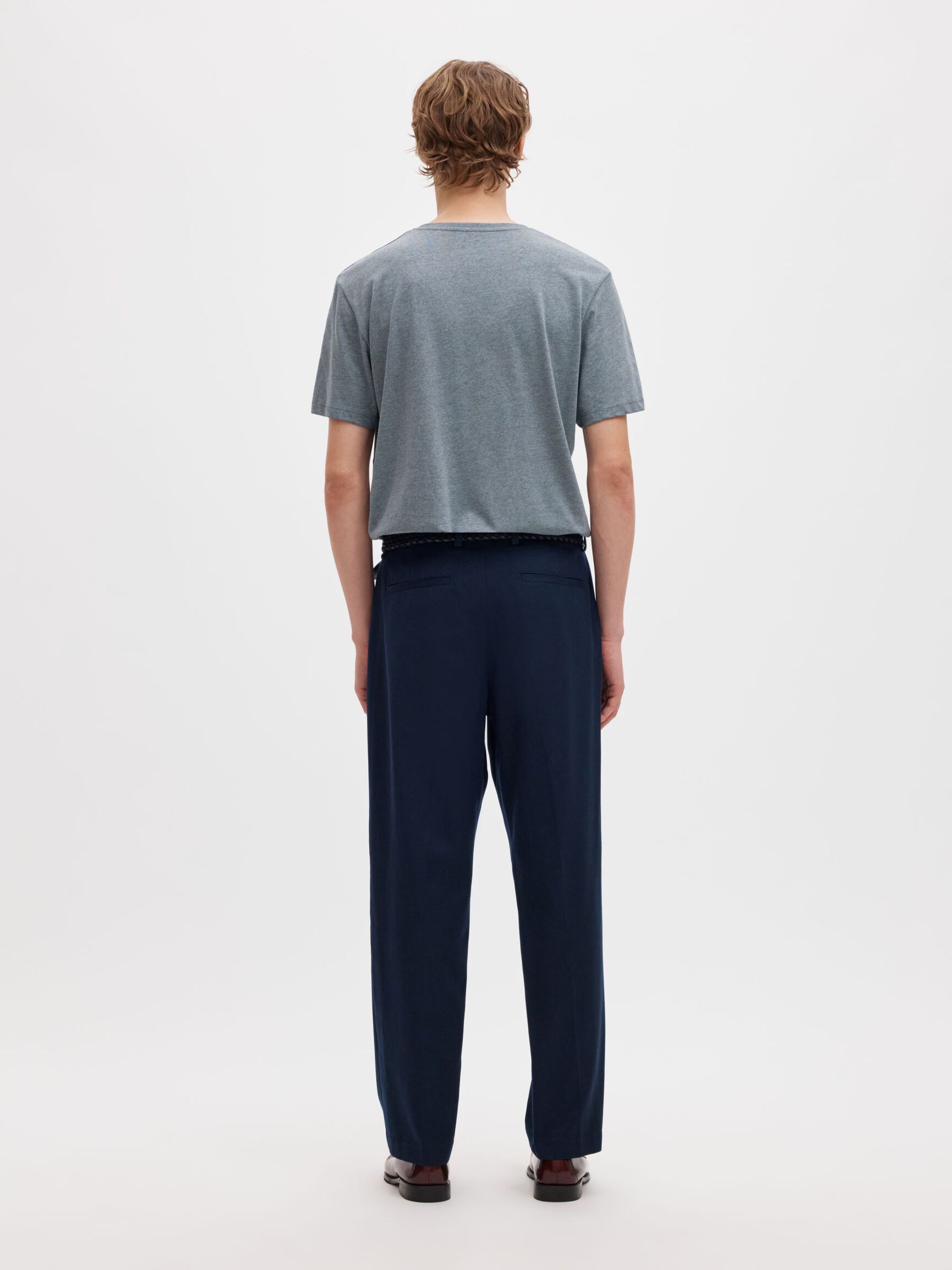 REGULAR T-SHIRT, Medium Grey Melange, highres