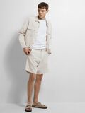 Selected REGULAR-FIT LINNENMIX SHORTS, Pure Cashmere, highres - 16092314_PureCashmere_1077421_008.jpg