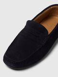 Selected SUEDE LOAFERS, Dark Navy, highres - 16089391_DarkNavy_006.jpg