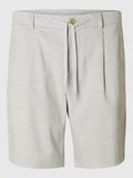 Selected CORDON DE SERRAGE SHORT, Light Grey Melange, highres - 16096750_LightGreyMelange_001.jpg