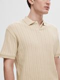 Selected SHORT-SLEEVED COTTON POLO SHIRT, Fog, highres - 16092781_Fog_006.jpg