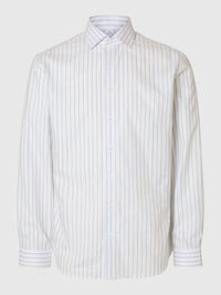 RANDIG SLIM FIT-SKJORTA, White, highres