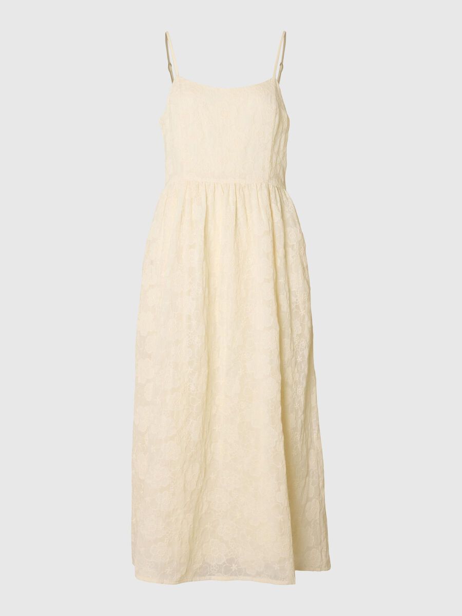 Selected BRODERIE ANGLAISE MIDI JURK, Birch, highres - 16097770_Birch_001.jpg