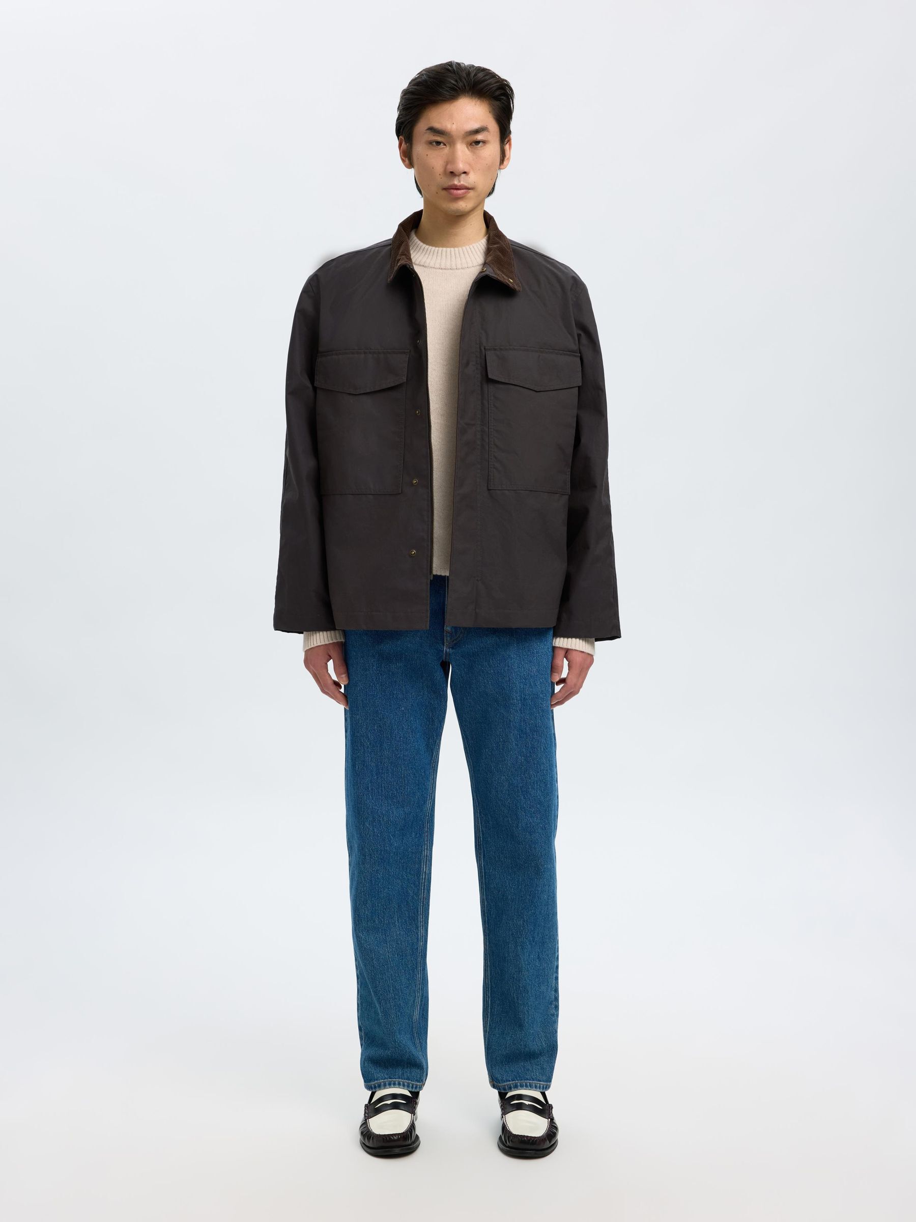 GEWACHSTE BAUMWOLL JACKE, Delicioso, highres