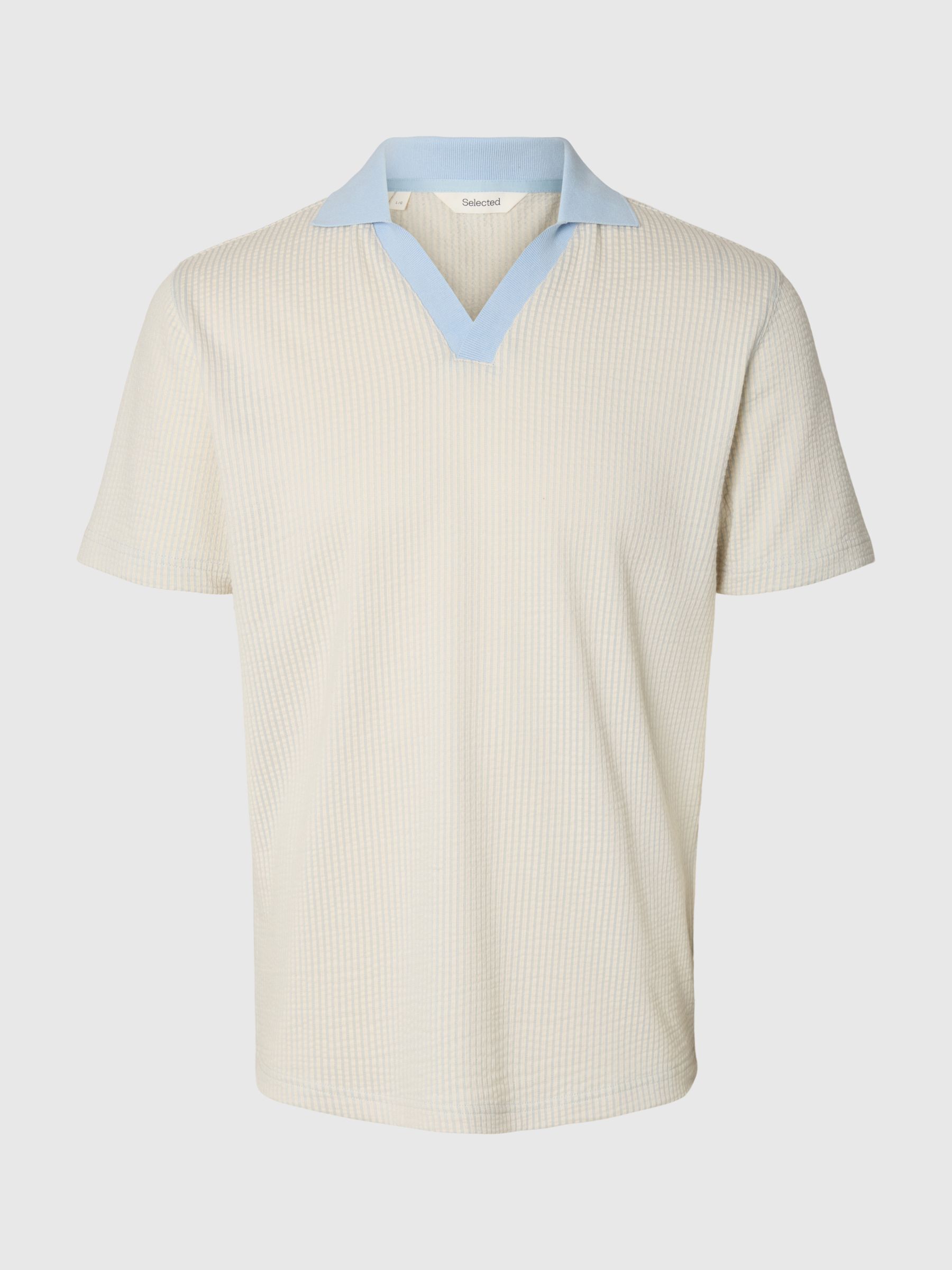 REGULAR FIT POLO SHIRT, Birch, highres