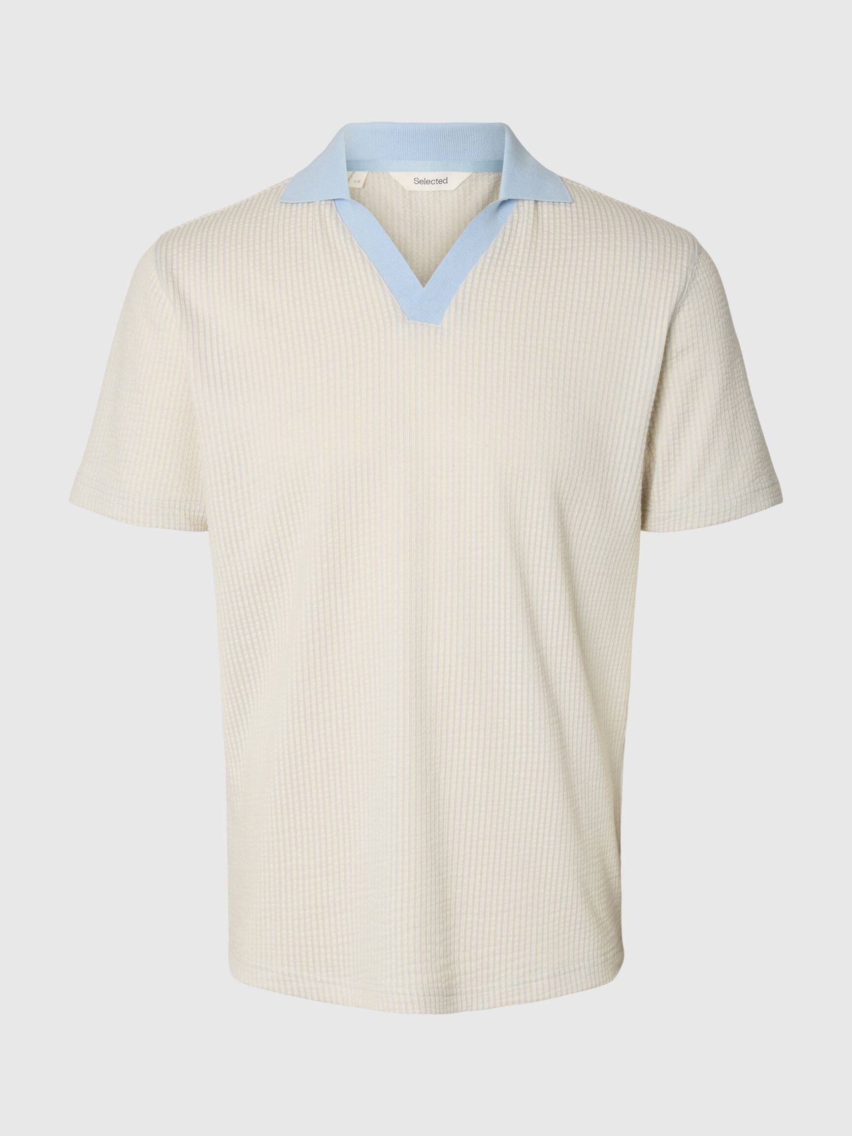 REGULAR FIT POLO SHIRT, Birch, highres