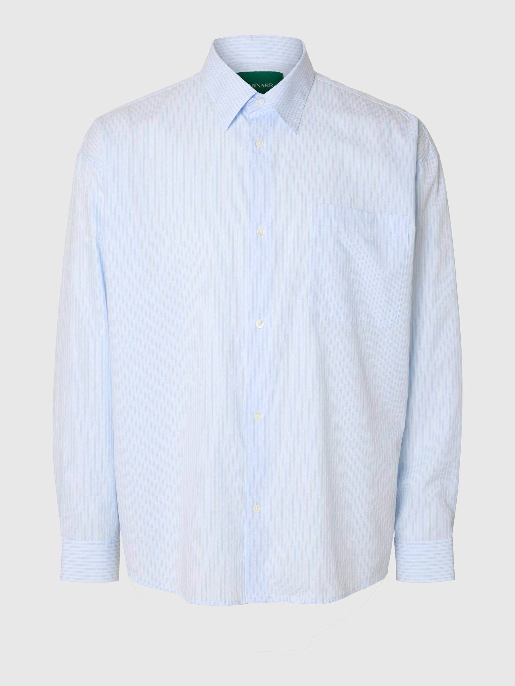RELAXED FIT SHIRT, Light Blue, highres