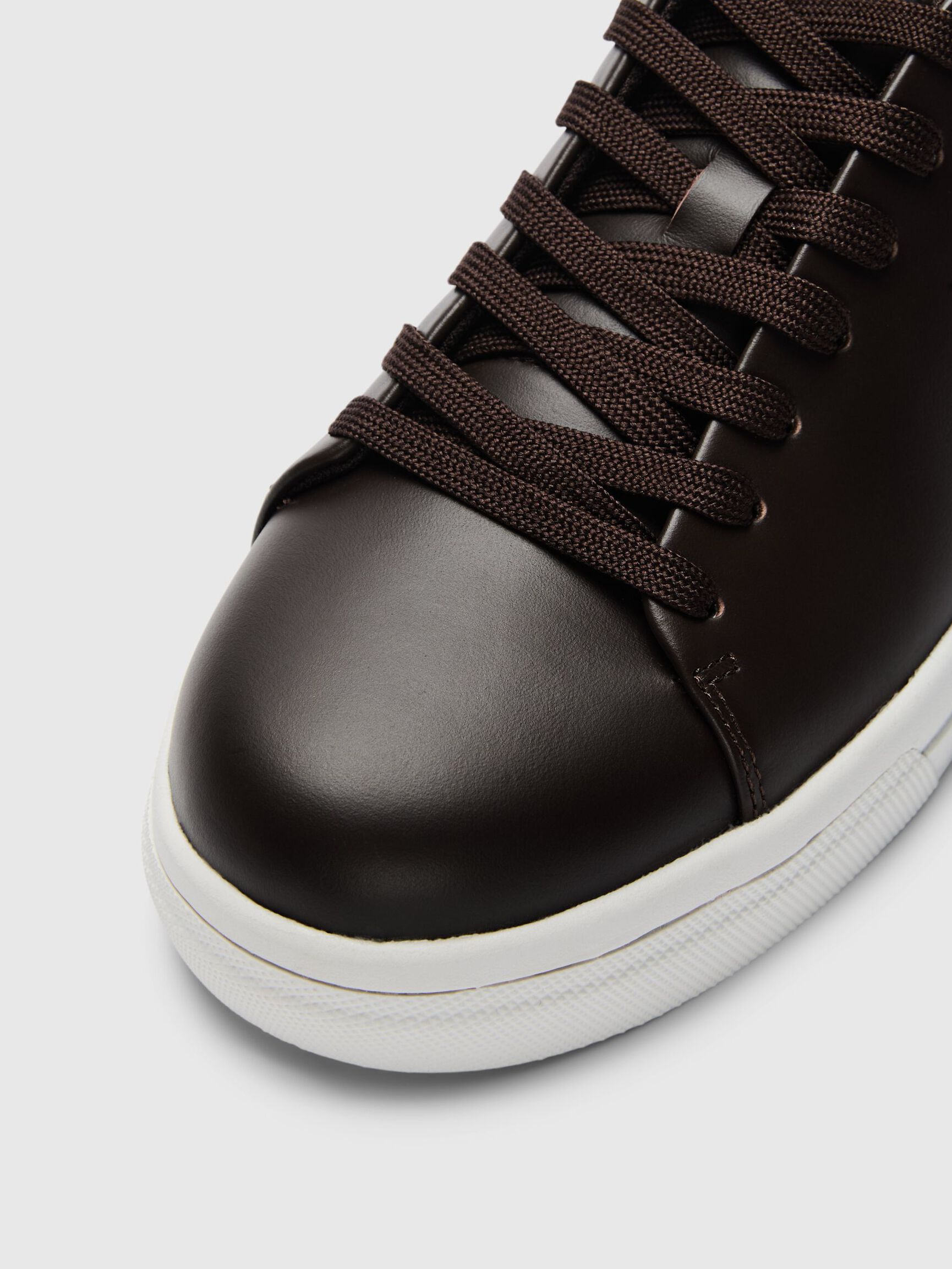 CHUNKY LEATHER TRAINERS, Delicioso, highres