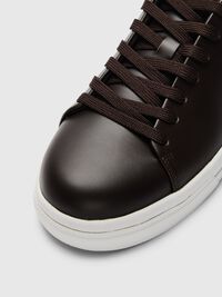 CHUNKY LEATHER TRAINERS, Delicioso, highres