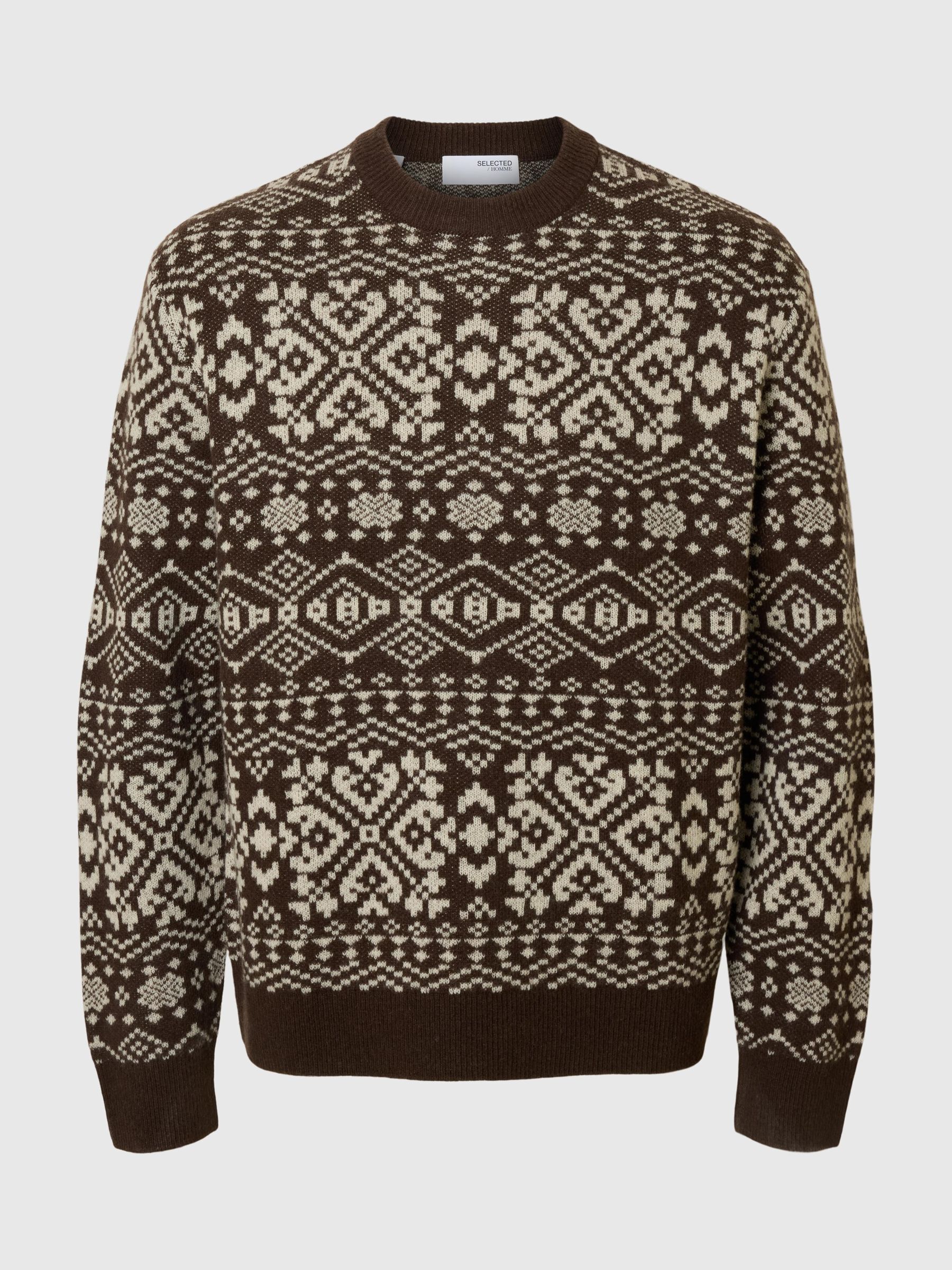 WOLLMIX PULLOVER MIT RUNDHALSAUSSCHNITT, Delicioso, highres
