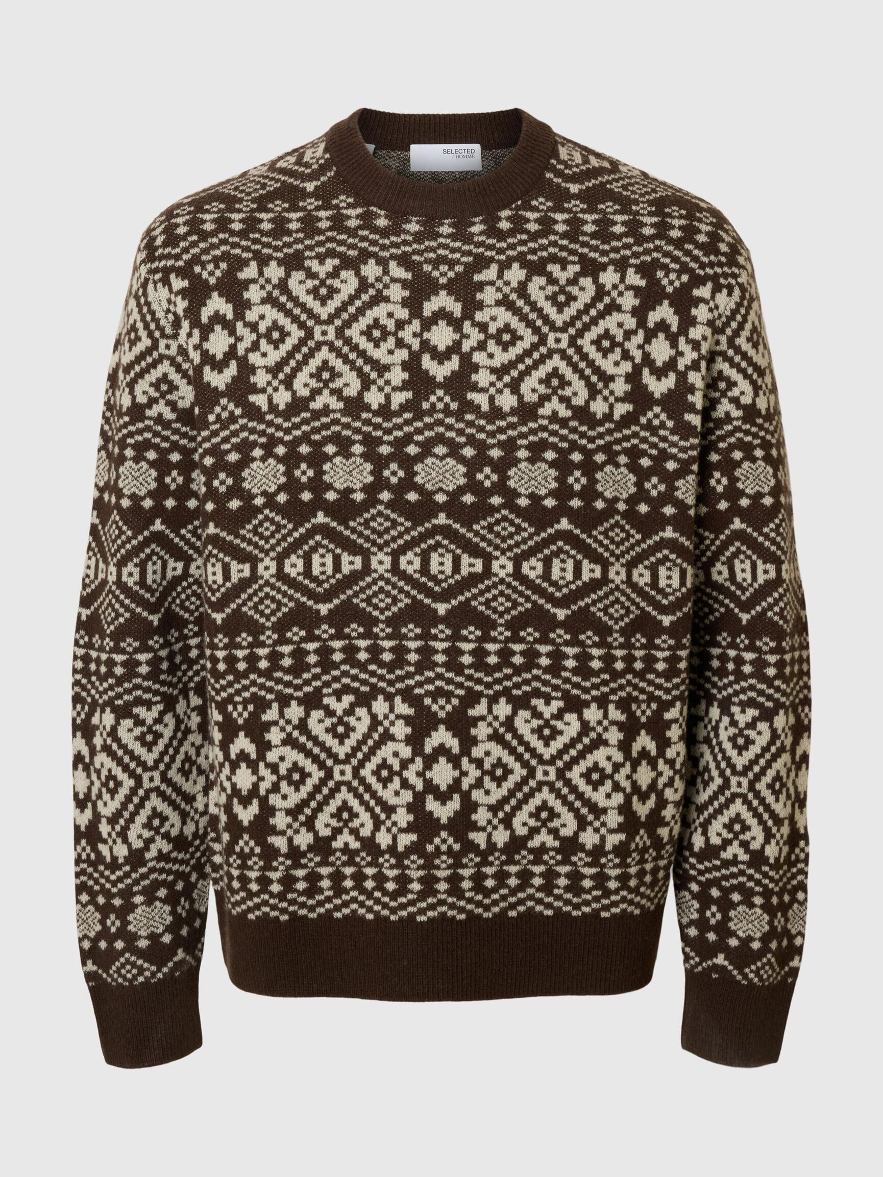 WOLLMIX PULLOVER MIT RUNDHALSAUSSCHNITT, Delicioso, highres