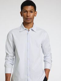 REGULAR FIT SHIRT, White, highres