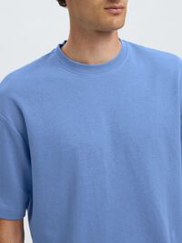LOOSE FIT T-SHIRT, Blue Bonnet, highres