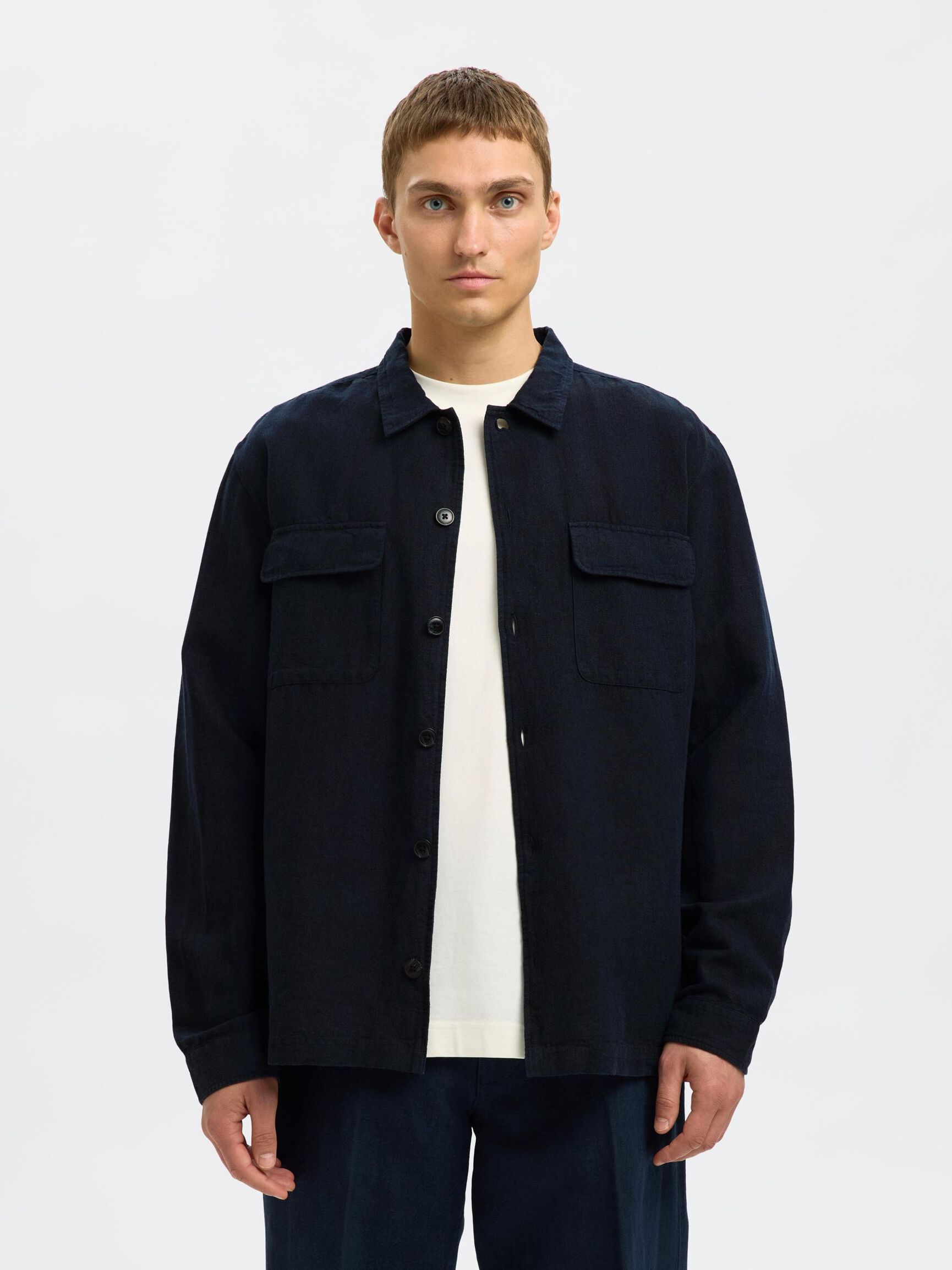 HØRBLANDING OVERSHIRT, Sky Captain, highres