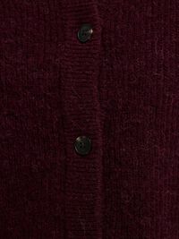 LONG-SLEEVED CARDIGAN, Fig, highres