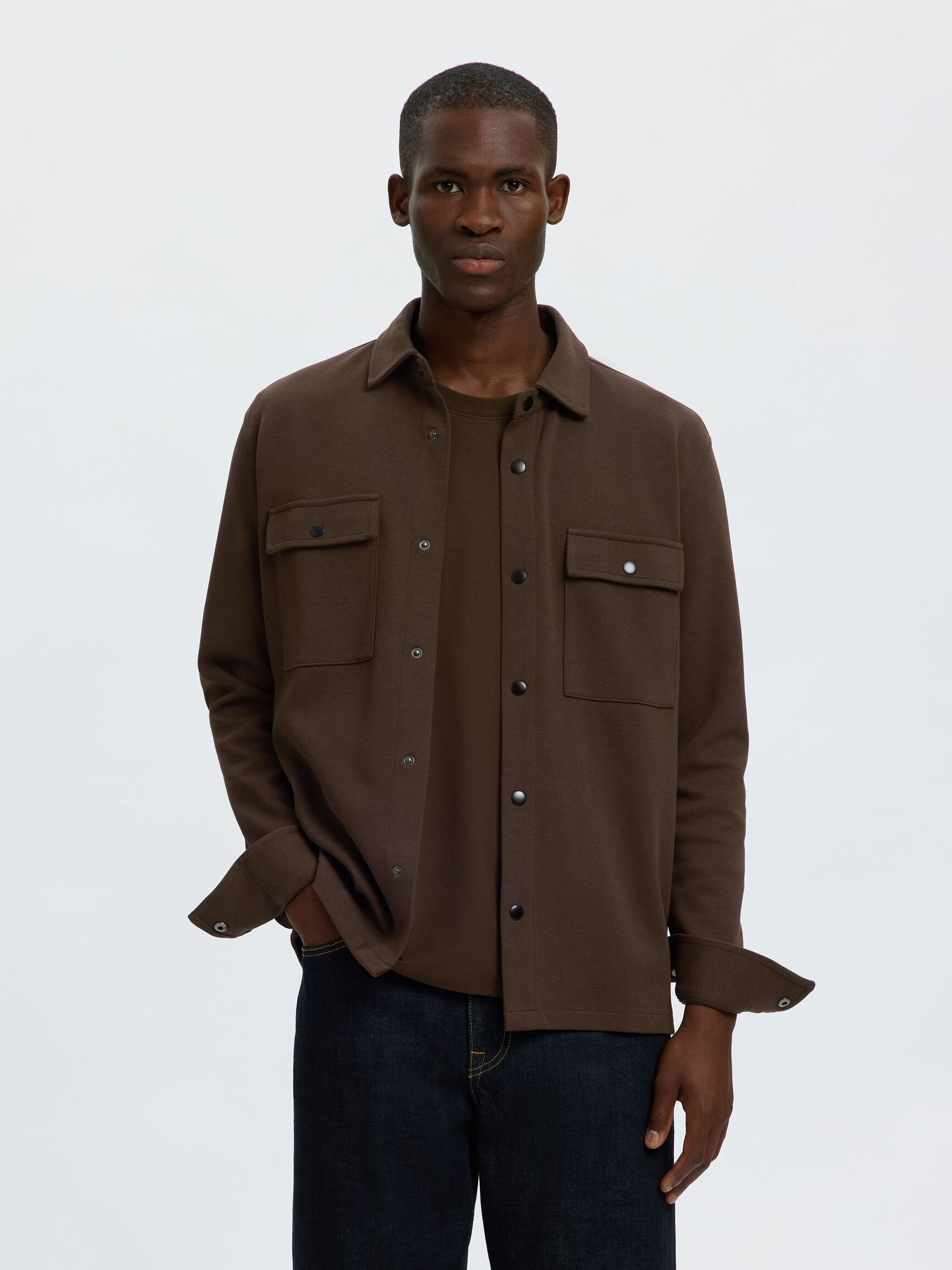 CLASSIC OVERSHIRT, Delicioso, highres